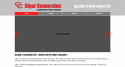 Desktop Screenshot of cigarconnectionva.com