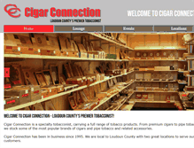 Tablet Screenshot of cigarconnectionva.com